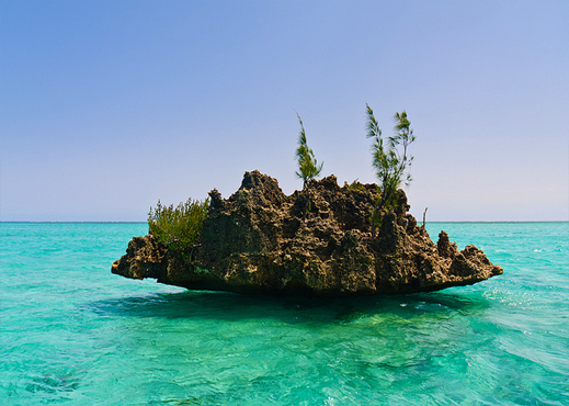 roche de cristal a l'île Maurice